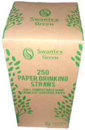 5087062C Kraft Paper Straws
